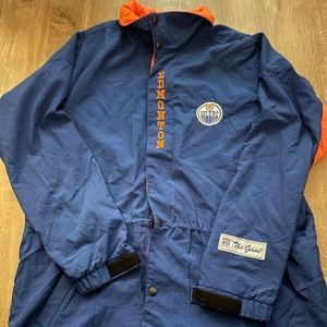 Vintage Oilers jacket